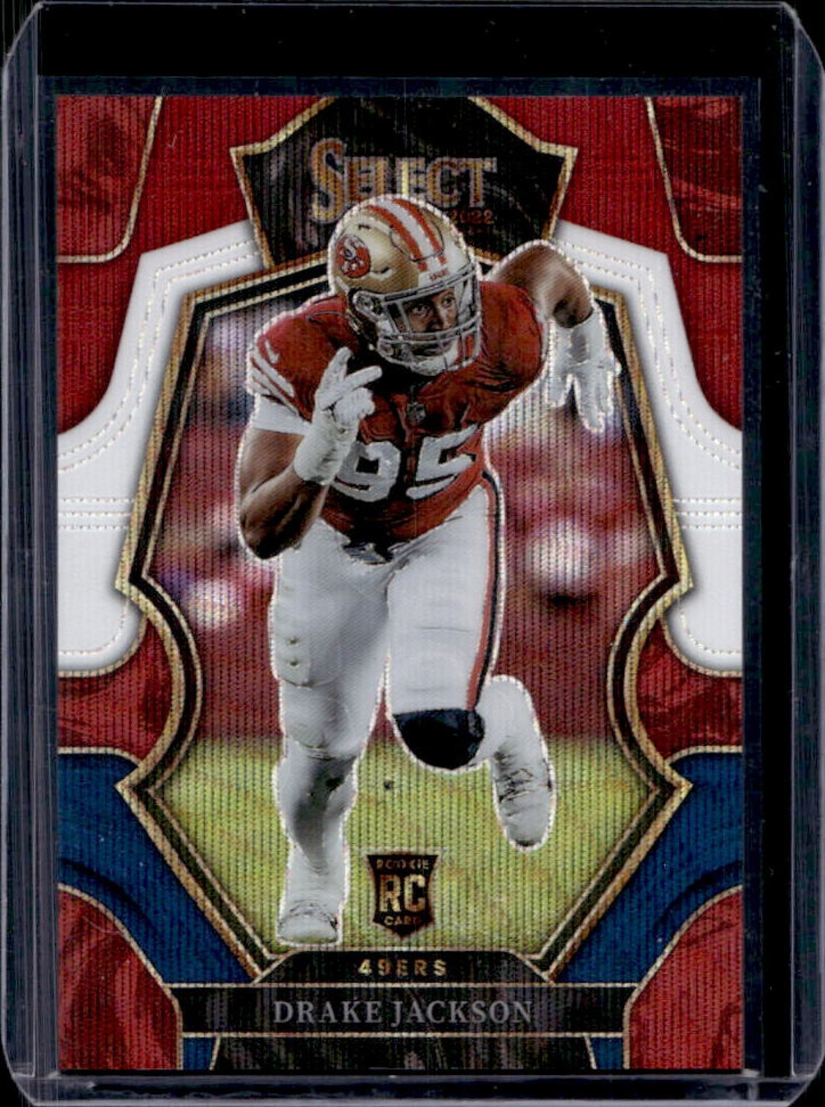 Drake Jackson Panini Select #188 Tri-Color