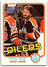 1981-82 O-Pee-Chee Stan Weir Edmonton Oilers #124