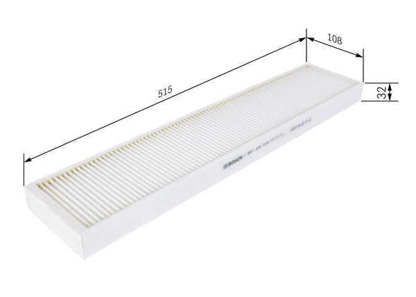 Innenraumfilter Pollenfilter FÜR Ford - Bosch 1 987 432 018-image