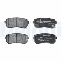 Bremsbelagsatz Hinten Mando-System FüR Hyundai I20 PB I 09-15 583021JA31