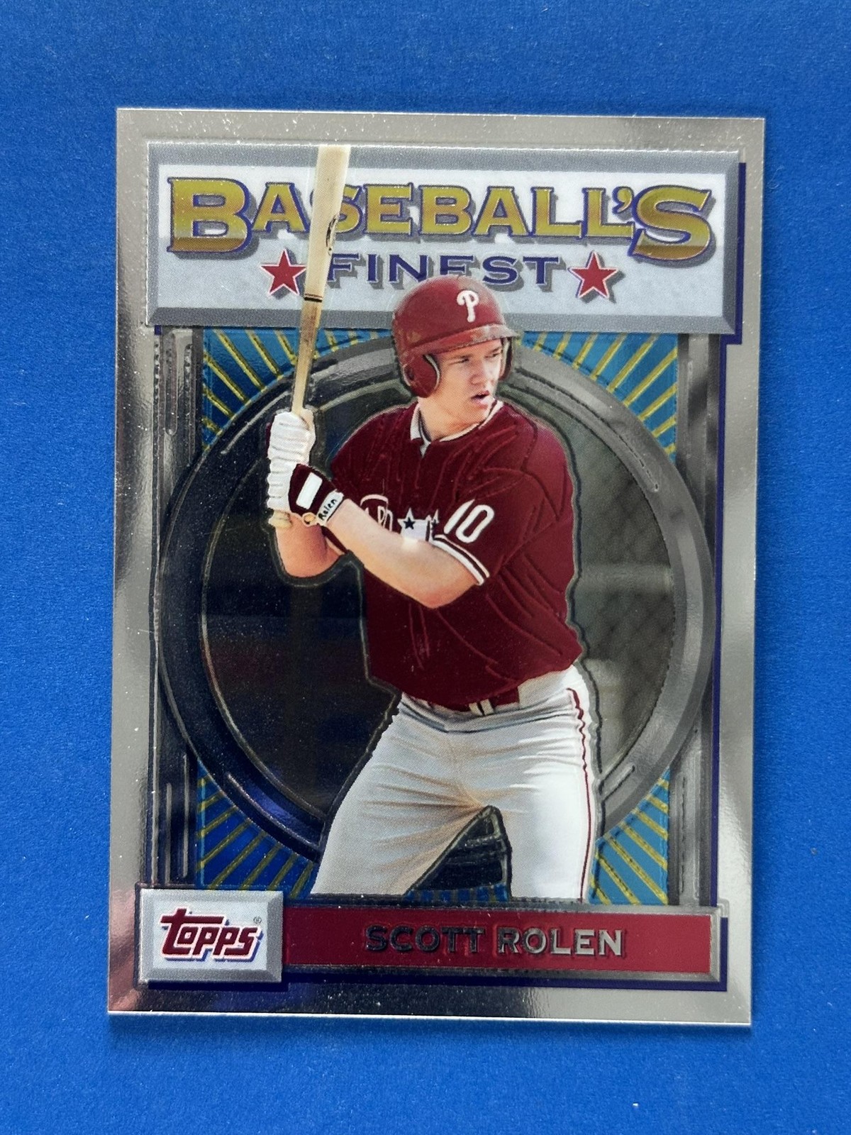 2001 Finest Origins #FO8 Scott Rolen Philadelphia Phillies
