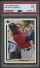 Michael Jordan 1991 SP1 PSA 9 Upper Deck Chicago White Sox Baseball MLB Card
