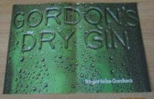 Goron's Dry Gin 2 Seiten Werbung (beigetreten) Punch Magazin 1976