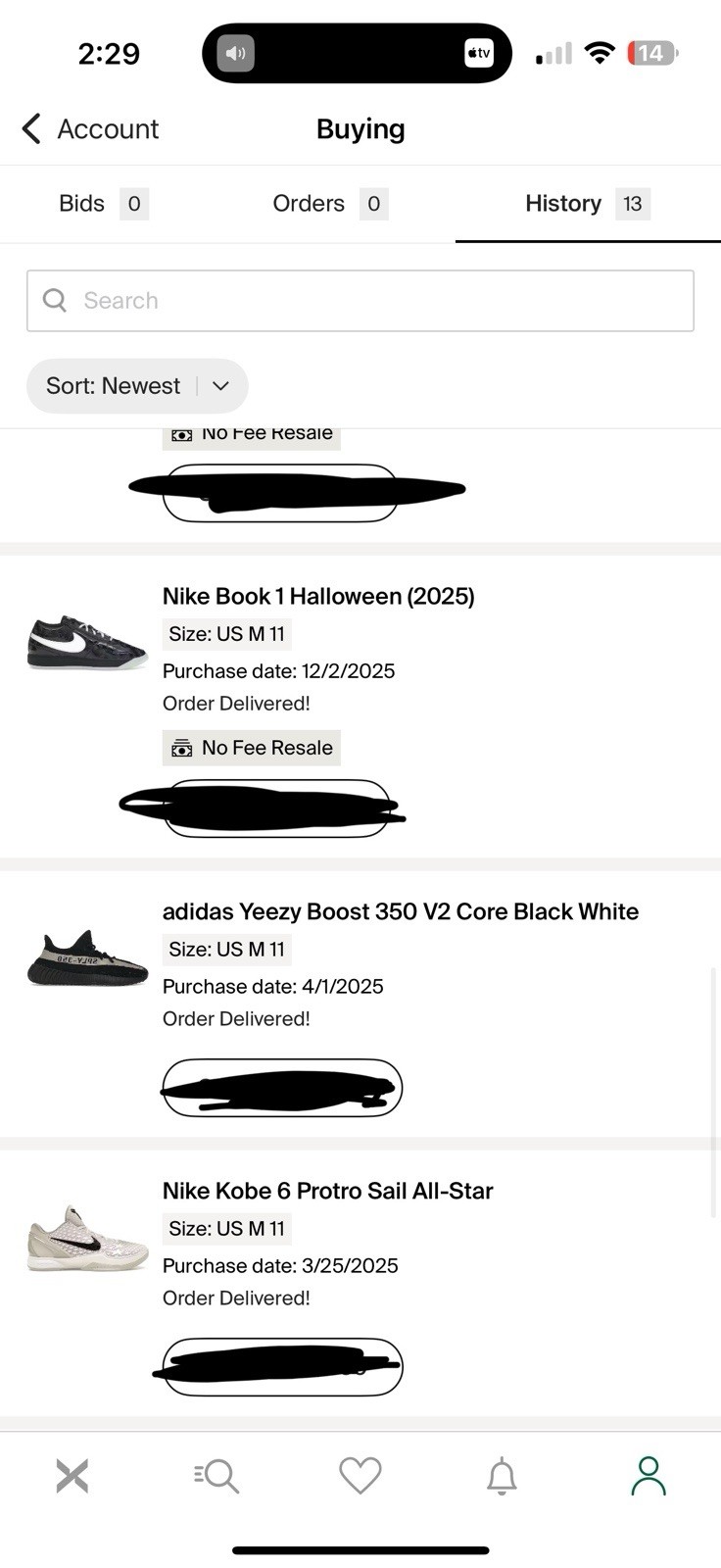 Lot 9 Sneakers Nike Jordan adidas Men's Athletic Shoes Air Jordan Yeezy Boost  thumbnail 22