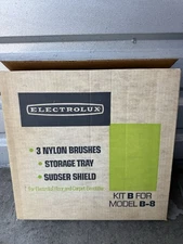 VINTAGE NEW Electrolux Kit B For Model B-8 Brushes, Storage Tray, Sudser Shield