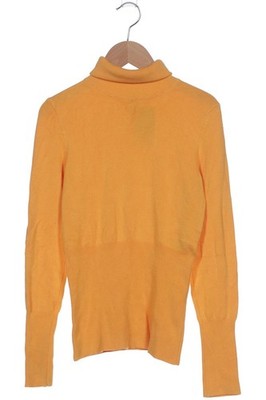 Comma Pullover Damen Strickpullover Strick Oberteil Gr. EU 34 Orange #l2jp057