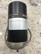 Globe Motors 100A108-10 DC Motor – 27VDC Aerospace/Industrial Actuator Motor NOS