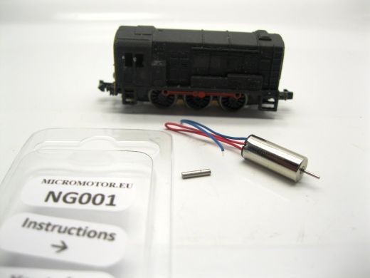 Micromotor.eu NG001 Graham Farish UK BR Class 08 / J94 Coreless Motor Upgrade
