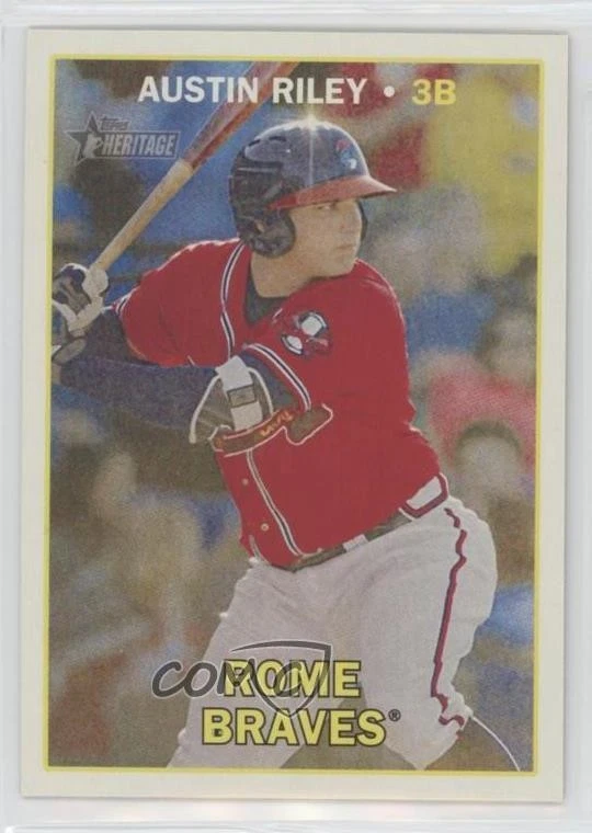 2016 Topps Heritage Minor League Edition Austin Riley #69