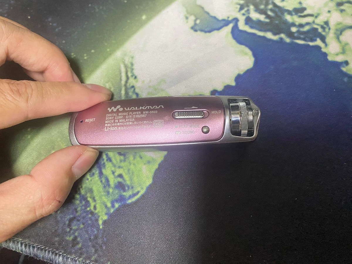 Sony NW-S603 Walkman MP3 Player - Pink, Tested & Working, Japan