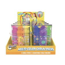 In The Swim Cipton Summer Rush 3-pc Icons Chalk Fun Packs  3 extra chalk sticks