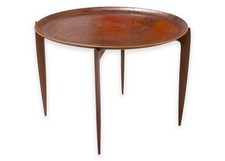 Mid-Century Modern Teak Tapered-Leg Side / Coffee Table — listing 6