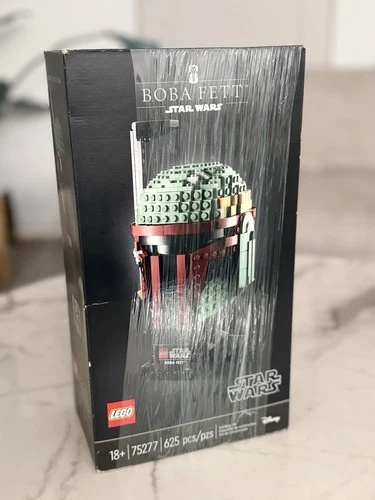 LEGO Star Wars 75277 Boba Fett Helmet Sealed New Retired Set 625pcs