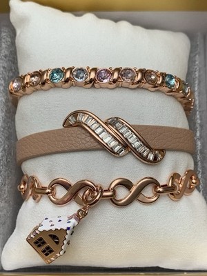 Bomb Party Bracelet Gem Society Holiday 25  ST51597 Frosted Sugar & Spice RG