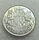 1950 50 Cents Canada 80% Silver King George VI. #106