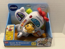 VTech Soar Discover Airplane Interactive Learning Toy 9-36 Months New