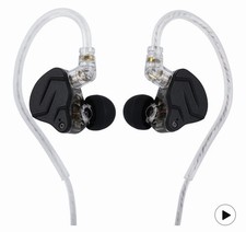 Linsoul KZ ZSN PRO X Dual Driver 1BA 1DD Hybrid Metal Earphones HiFi in-Ear