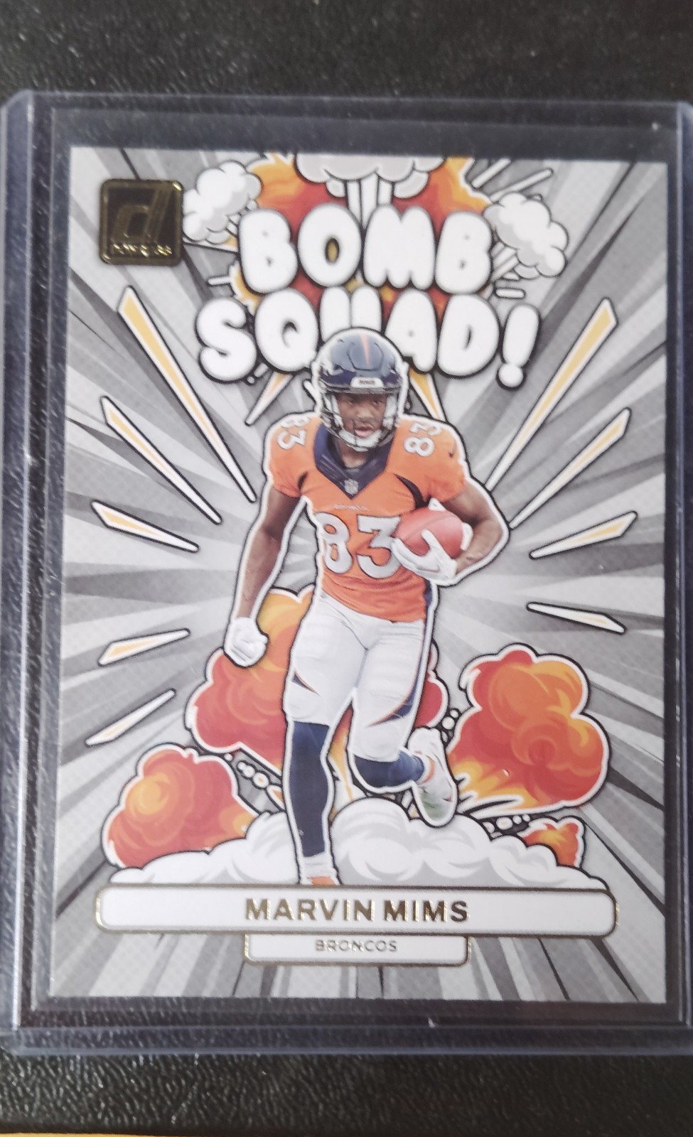 2023 Panini Donruss - Bomb Squad Marvin Mims #BS-17 (RC)