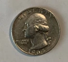 1964 Washington Quarter Silver D (Denver) Uncertified Circulated Ungraded  (S)