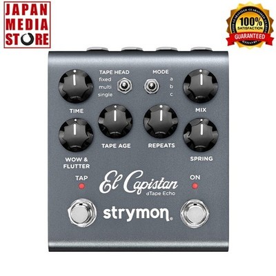 Strymon El Capistan V2 Tape Delay Gitarren-Effekt-Pedal BRANDNEU 100 % Original