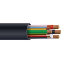 PER FOOT 3/3 With #8 Ground + 18/6 Copper TC-...