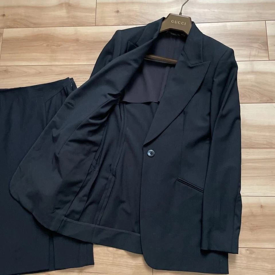 GUCCI Falda Traje Tom Ford Periodo Talla 38 Negro Hecho en Italia con etiqueta Usado Foto 3 de 4