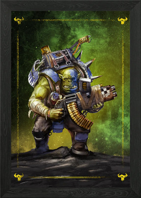 Loota gerahmtes Wandbild Poster Leinwanddruck Bild
