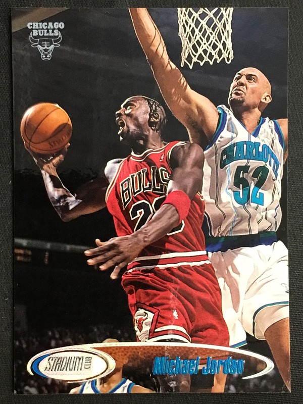 1998-99 Stadium Club #62 Michael Jordan Chicago Bulls MINT NO RESERVE!