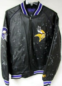 Minnesota Vikings Leather Jacket | eBay