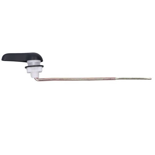 Side Mount Toilet Handle Zinc Alloy Black Toilet Flush Handle Replacement YA - Bild 3 von 12