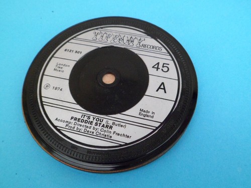 DRINKS COASTERS Vinyl Record Upcycled SINGLES Records All Artists List F - Picture 200 of 221