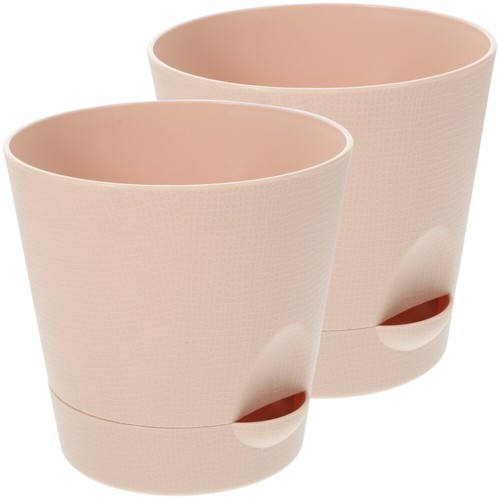 Automatic Water Absorbent Flower Pot Office Decorative Pots Self Watering