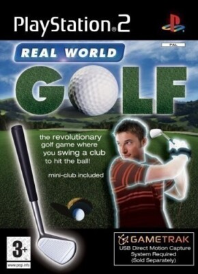 PS2 / Sony Playstation 2 Spiel - GameTrak Real World Golf mit OVP