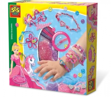 SES Creative Glitter Bracelets