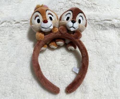 Tokyo Disney Resort Disney Headband Chip and Dale Brown Ears