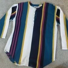 Vanity Rugby Wear Large Shirt Henley  