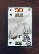 Scythe | Purple Factory Card #9 | Official Replacement/Extra Game Piece