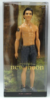 Barbie Collector Pink Label JACOB Twilight Saga New Moon Vampire Doll