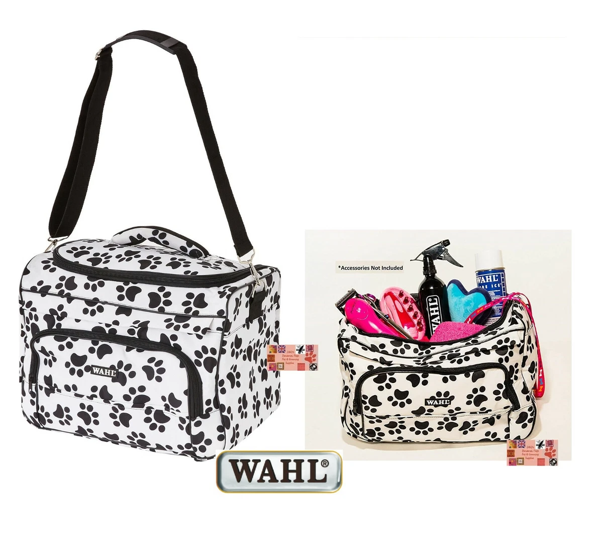 Wahl paw print clearance travel tote
