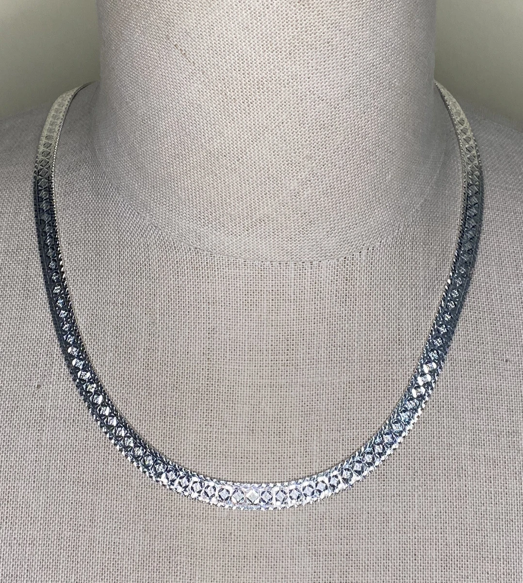Milor silver necklace sale