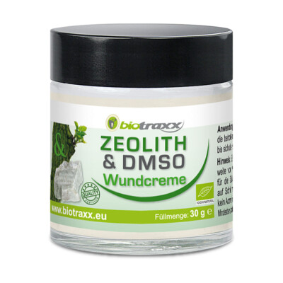 Biotraxx Zeolite-DMSO Natural Herbal Cream -  1.06 Oz / 30g