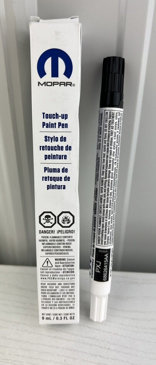 New Mopar 5-in-1 Touch Up Paint (PXJ) DIAMOND BLACK CRYSTAL