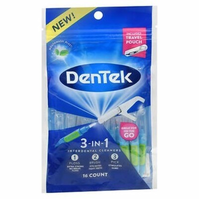 Dentek 3 IN  1 Interdental Cleaners 3 in 1         16 ct