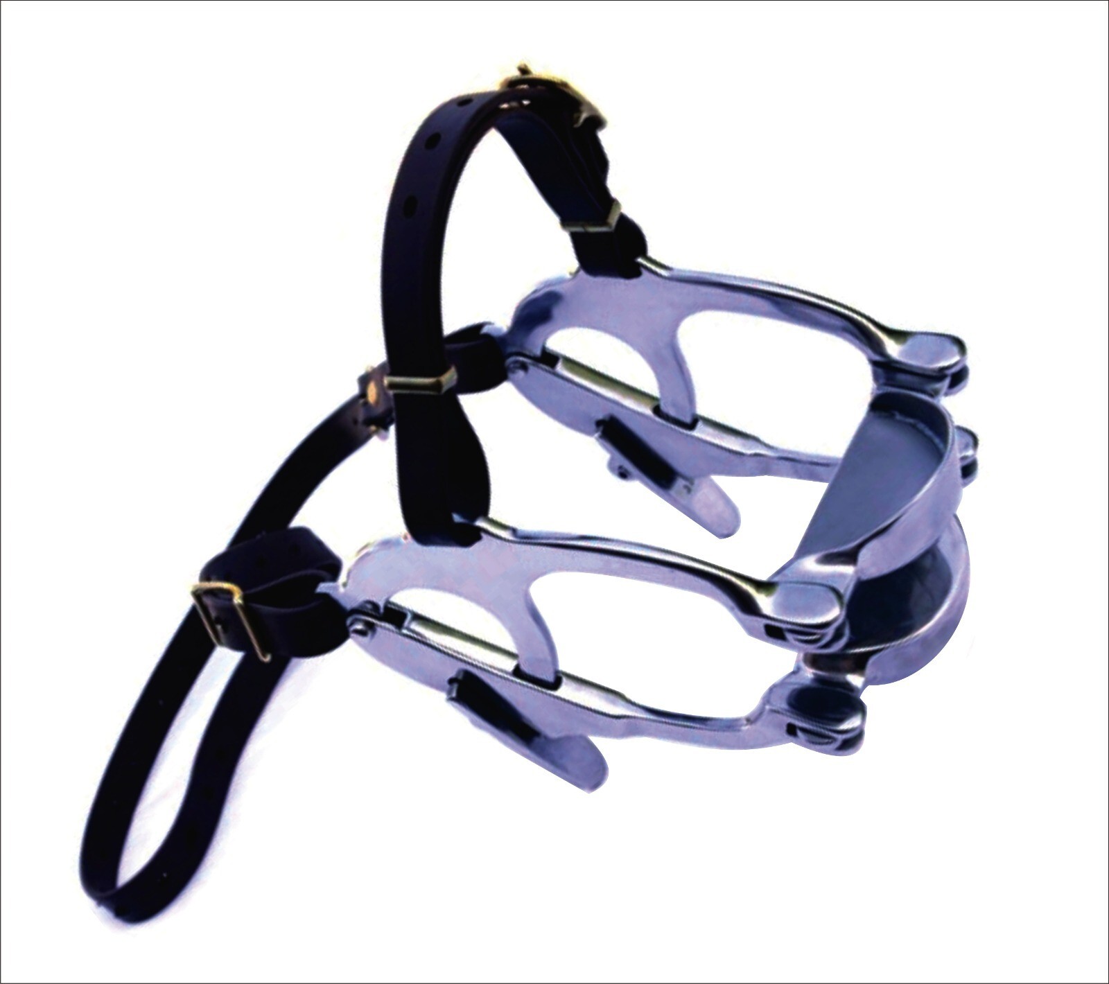 Equine Dental Pony Spekulum & Lederriemen Mit 3er Set Equine Dental Float