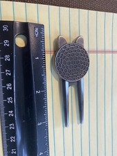 GOLF EMBLEM TOOL MARKER - SILVER COLOR TONE - UNUSED