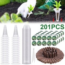 201x Hydroponic Garden Seed Pods Grow Anything Set with Accessories Sponge Dome 0.11 per gallon