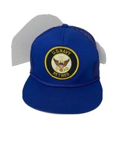 U.S. NAVY RETIRED Military Ball Cap - BLUE
