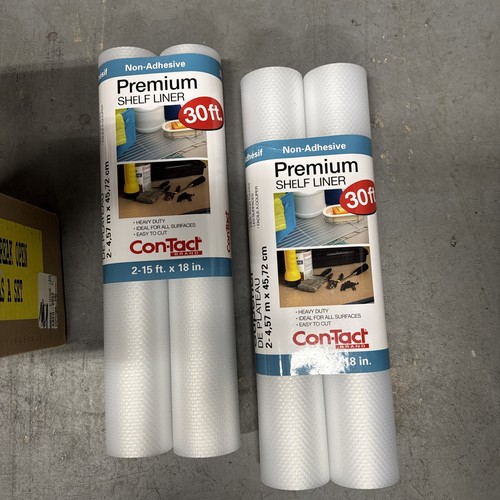 Revestimiento de estante y cajón premium marca Con-Tact paquete de 2 x 2 = 4 rollos nuevo - Imagen 4 de 4
