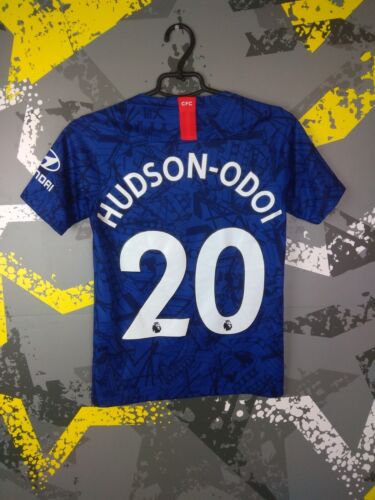 Maillot de football à domicile Hudson-Odoi Chelsea 2019 - 2020 Nike Young taille L ig93 - Photo 1/11