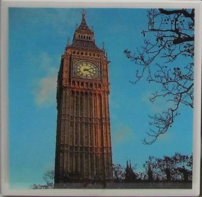 Set of 1 - Ceramic Tile Coaster -Famous Locations (Buy 3 Sets Get 1 Set Free) 1A